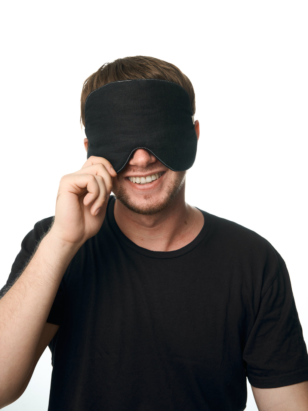 linen eye sleep mask