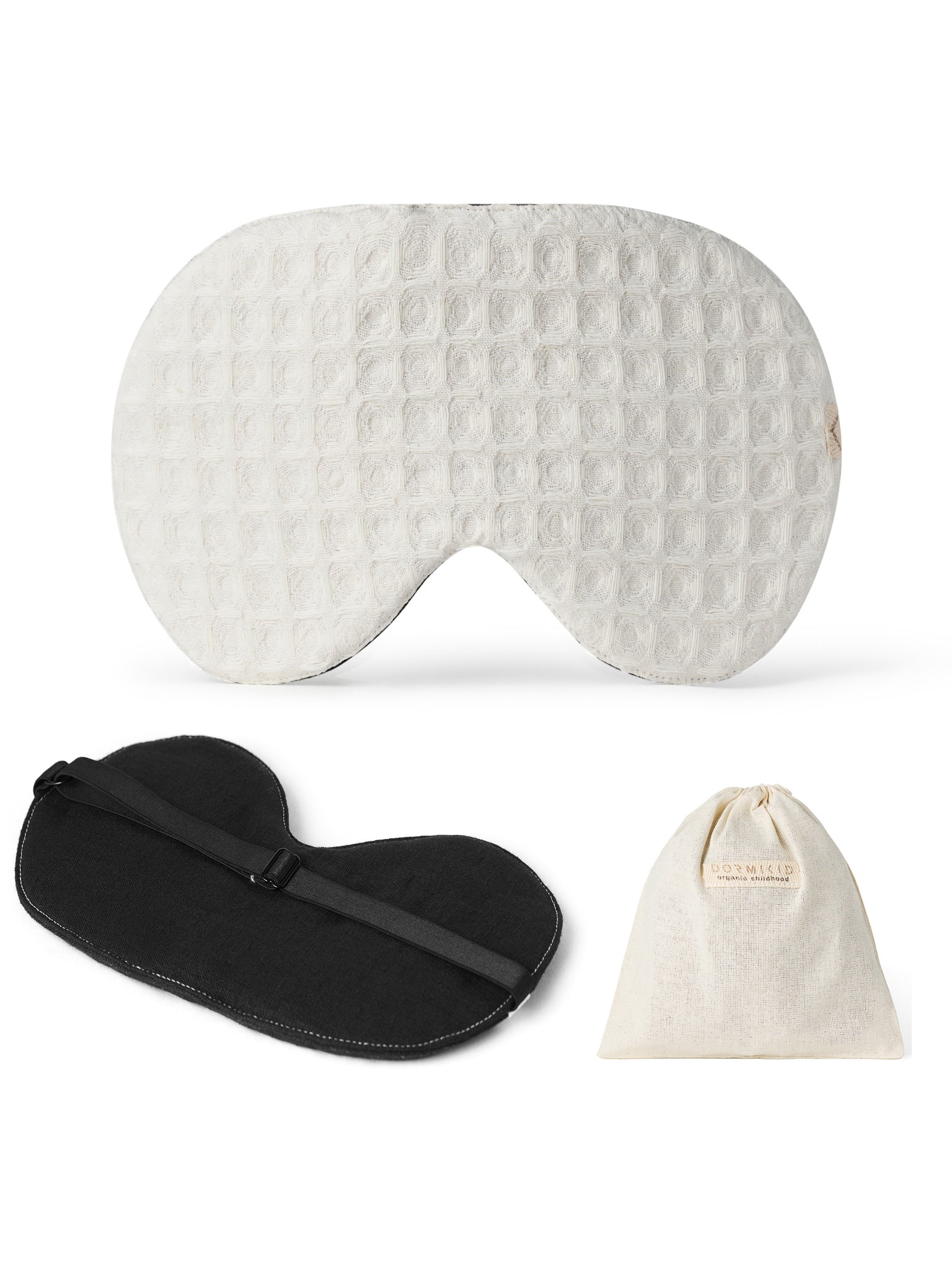 Ivory Linen Sleep Mask