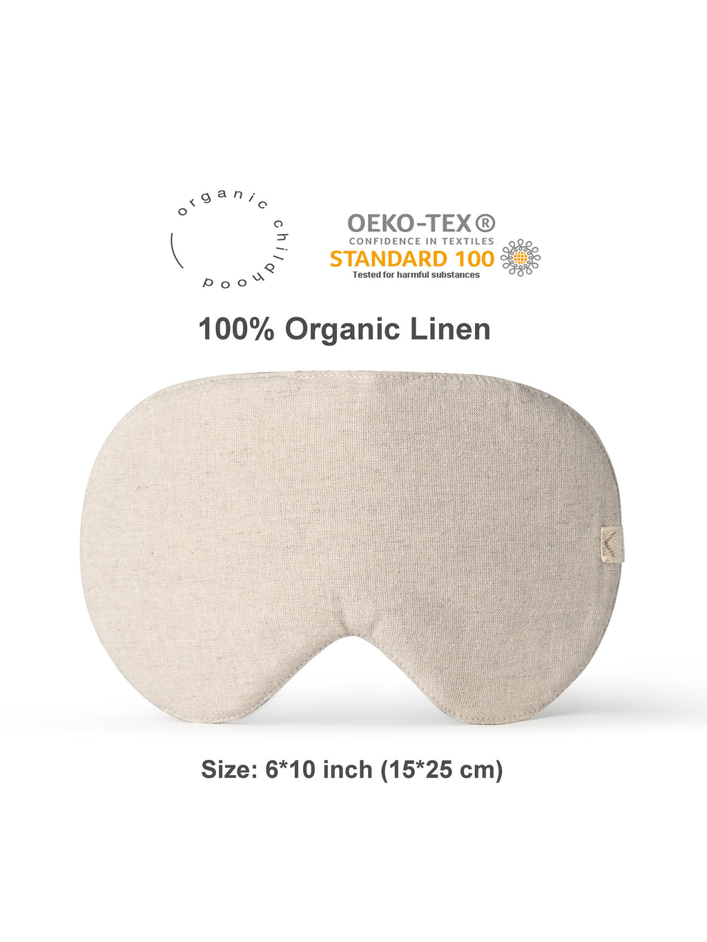 2-Pack Sleep Mask Camel+Natur