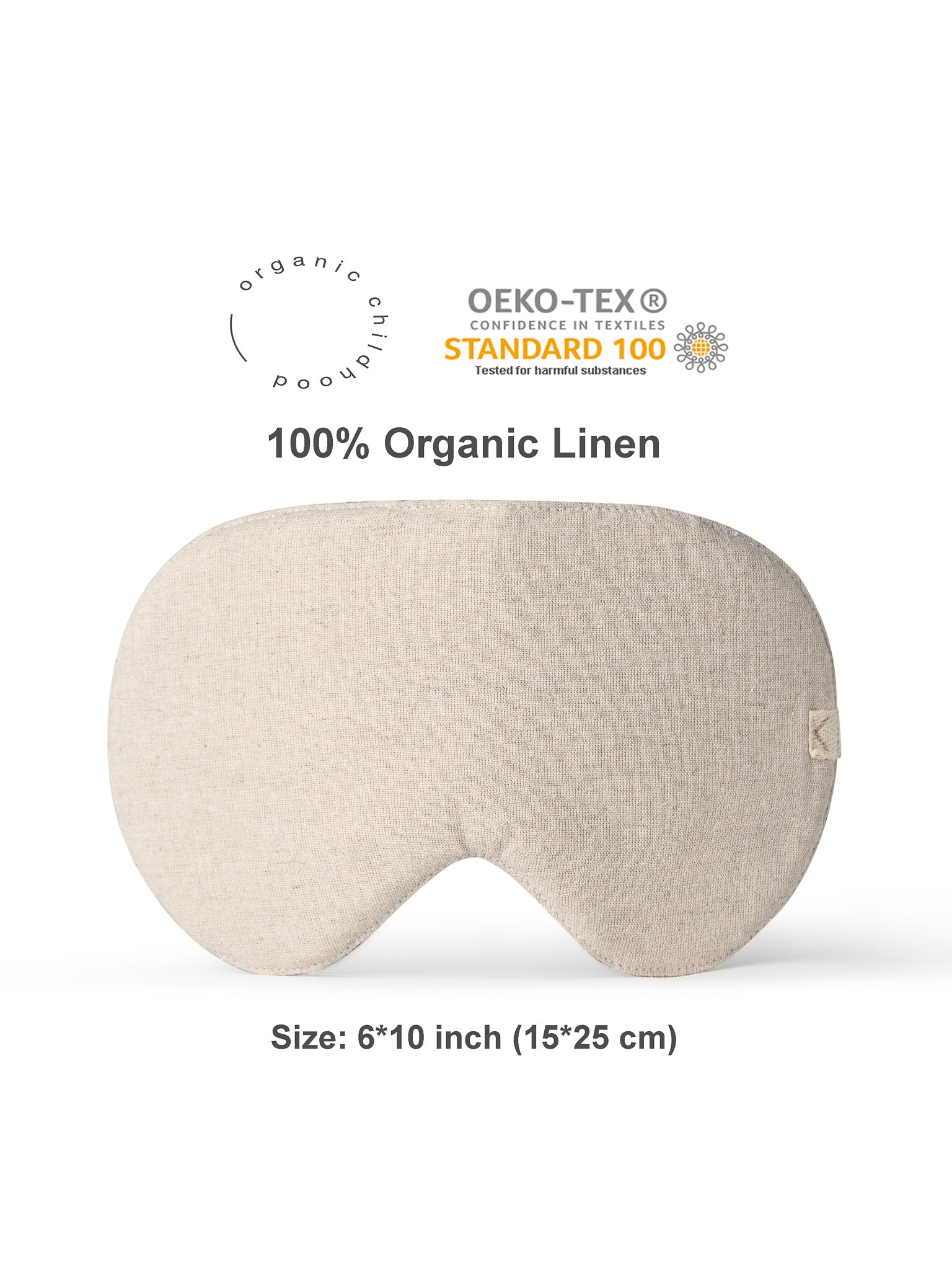 2-Pack Sleep Mask Camel+Natur