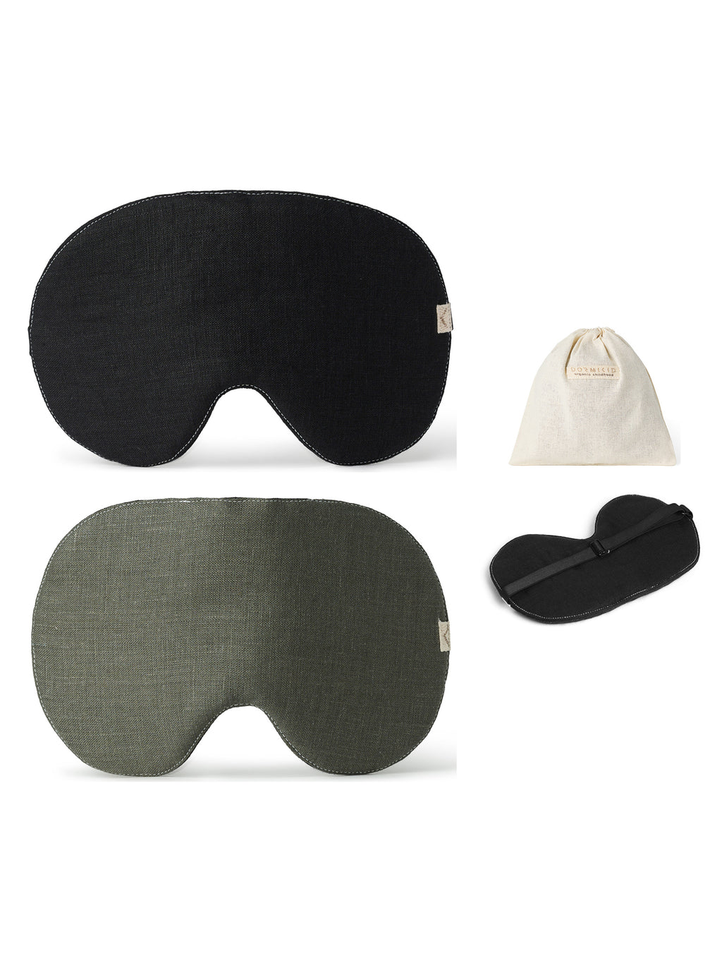 2-Pack Sleep Mask Black+Pine
