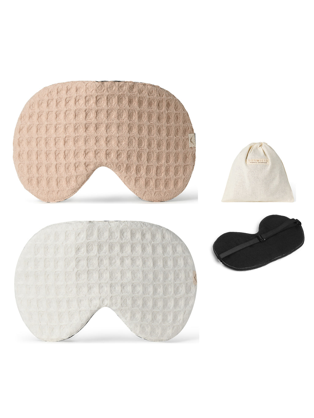 2-Pack Sleep Mask Poudre+Ivory