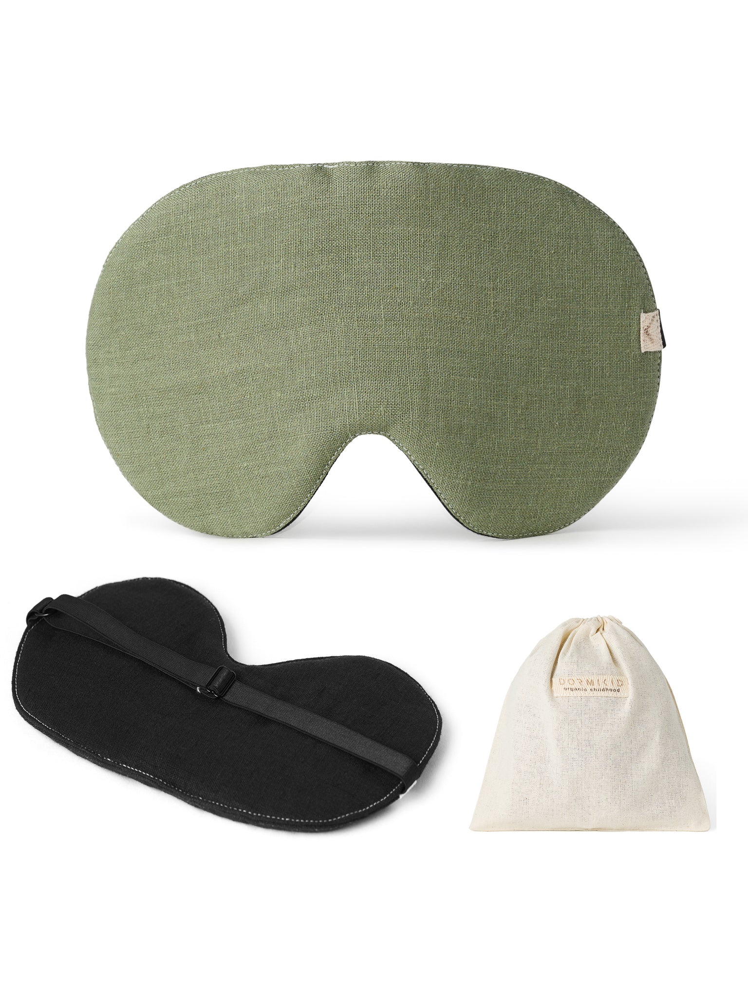 Sage Linen Sleep Mask