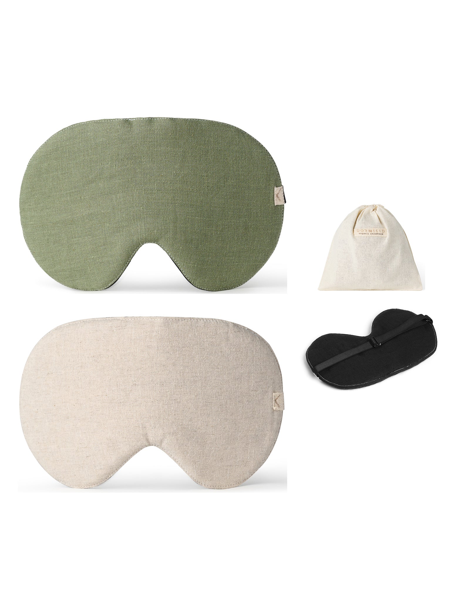 2-Pack Sleep Mask Sage+Natur